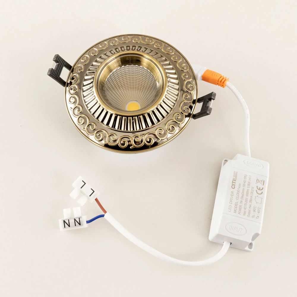 Citilux Боска CLD041NW3 LED Встраиваемый светильник с диммером