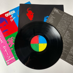 Винтажная виниловая пластинка LP Queen Hot Space (Japan 1982) (Obi) Under Pressure