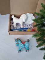 Набор для росписи с фарфоровой лошадкой