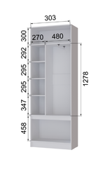 Шкаф Мэнкс МПШ-31