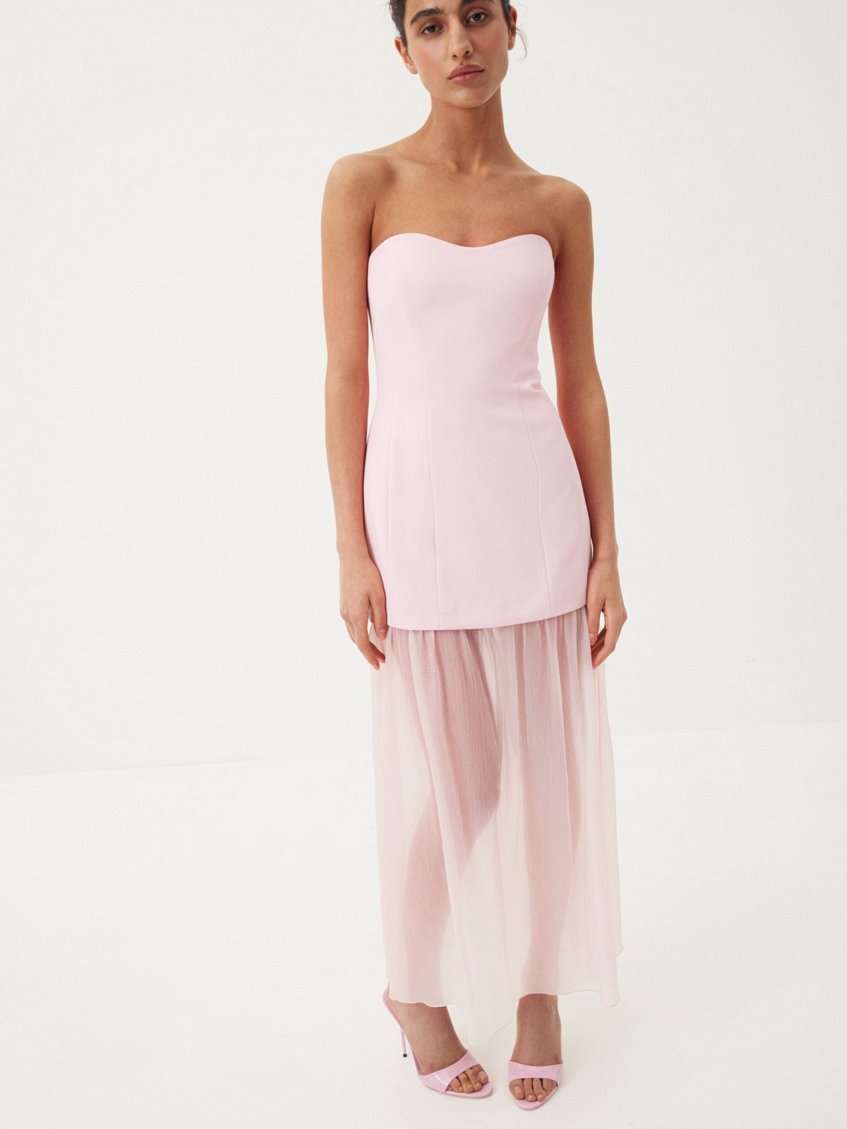 Роскошное платье с корсетным лифом Love Letter