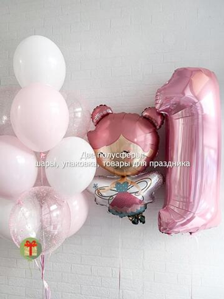 Набор с феей и цифрой 1