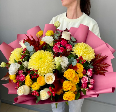 Букет Осенний микс