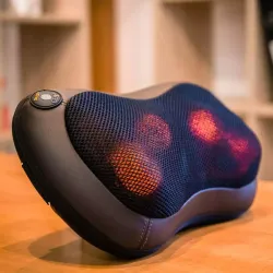 Беспроводная массажная подушка Gess uShiatsu Plus медицинская