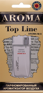 Ароматизатор для автомобиля AROMA TOP LINE №8 L'eau par картон