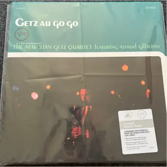 The New Stan Getz Quartet Featuring Astrud Gilberto – Getz Au Go Go Analogue Acoustic Sounds LP