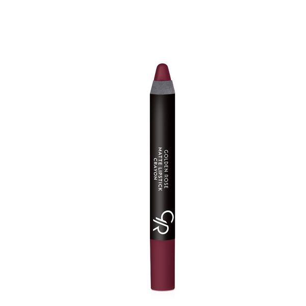 Помада-карандаш для губ «Golden rose» Matte lipstick crayon №19