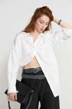 БАЗОВЫЙ РЕМЕНЬ С МЯТОЙ ПРЯЖКОЙ GRAPHITE