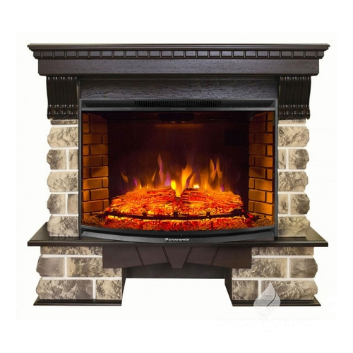 Каминокомплект Inter Flame Экстер Кавказ с очагом Antares 33