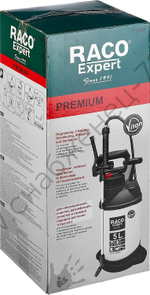 RACO Pro 500, для работы с агрессивными химикатами, 5 л, опрыскиватель (4240-54/500)