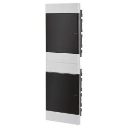 Корпус пластиковый встраиваемый ЭРА TREND ЩРВ-П-36 IP40 прозрачная крышка белый | Корпуса пластиковые