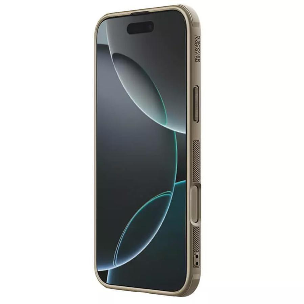 Накладка с вырезом для логотипа Nillkin Super Frosted Shield Pro для iPhone 16 Pro