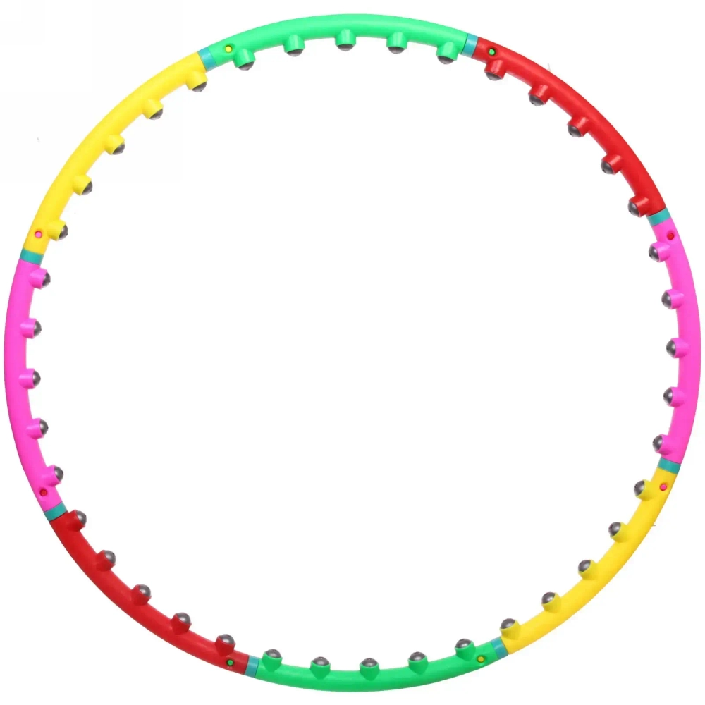 Обруч массажный с магнитными вставками «Wellness» 98 см