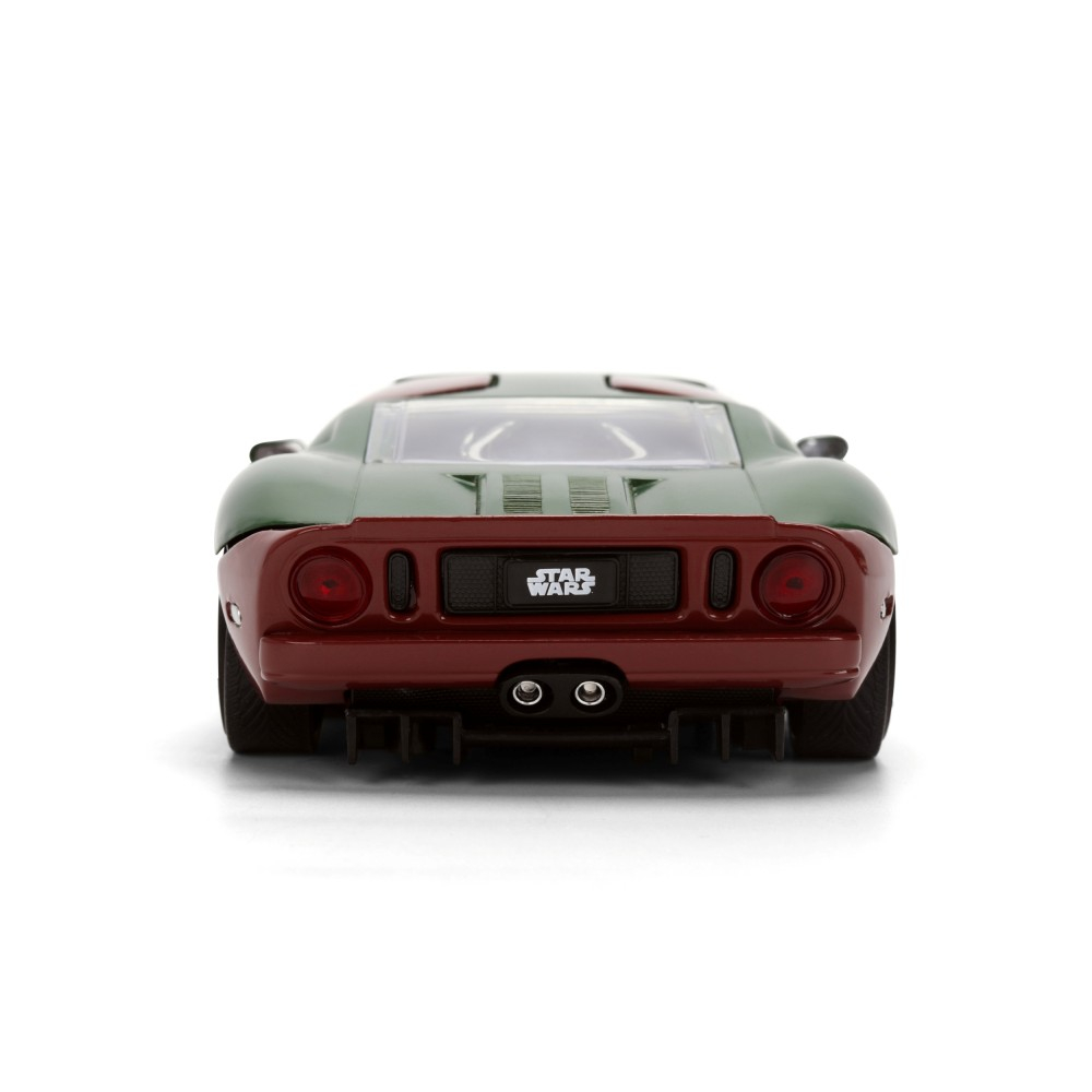 JADA Star Wars - Металлическая машина Ford GT 2005 1:24 + фигурка Боба Фетт 3369093