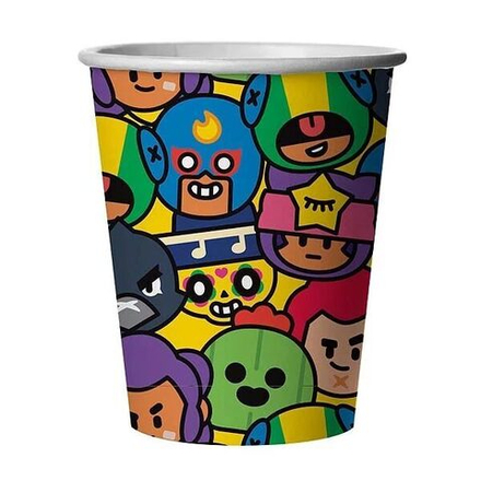 Стаканы (250 мл) Brawl Stars, Герои2