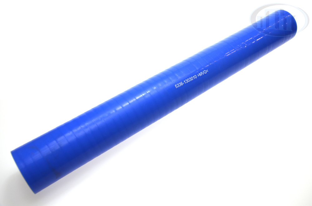 Патрубок радиатора МАЗ Супер (D=42 mm,L=420 mm) синий(5336-1303010) ПТП
