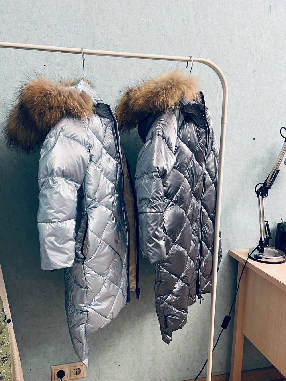 Детское пальто на пуху Moncler Coat