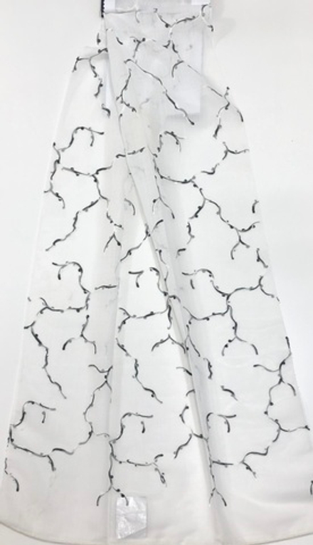 Тюль лен Megara арт. 1672 (высота 320 см, Турция)