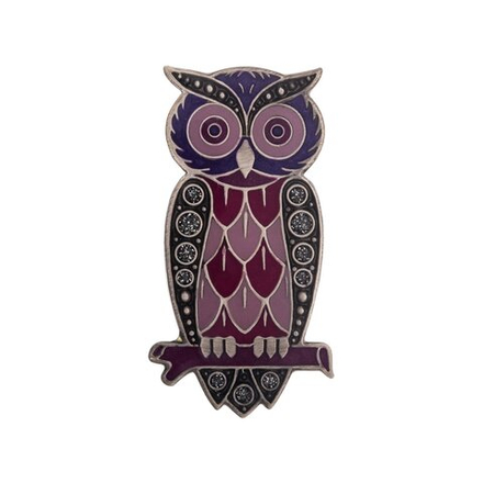 Брошь Clara Bijoux Сова F25019-39 V