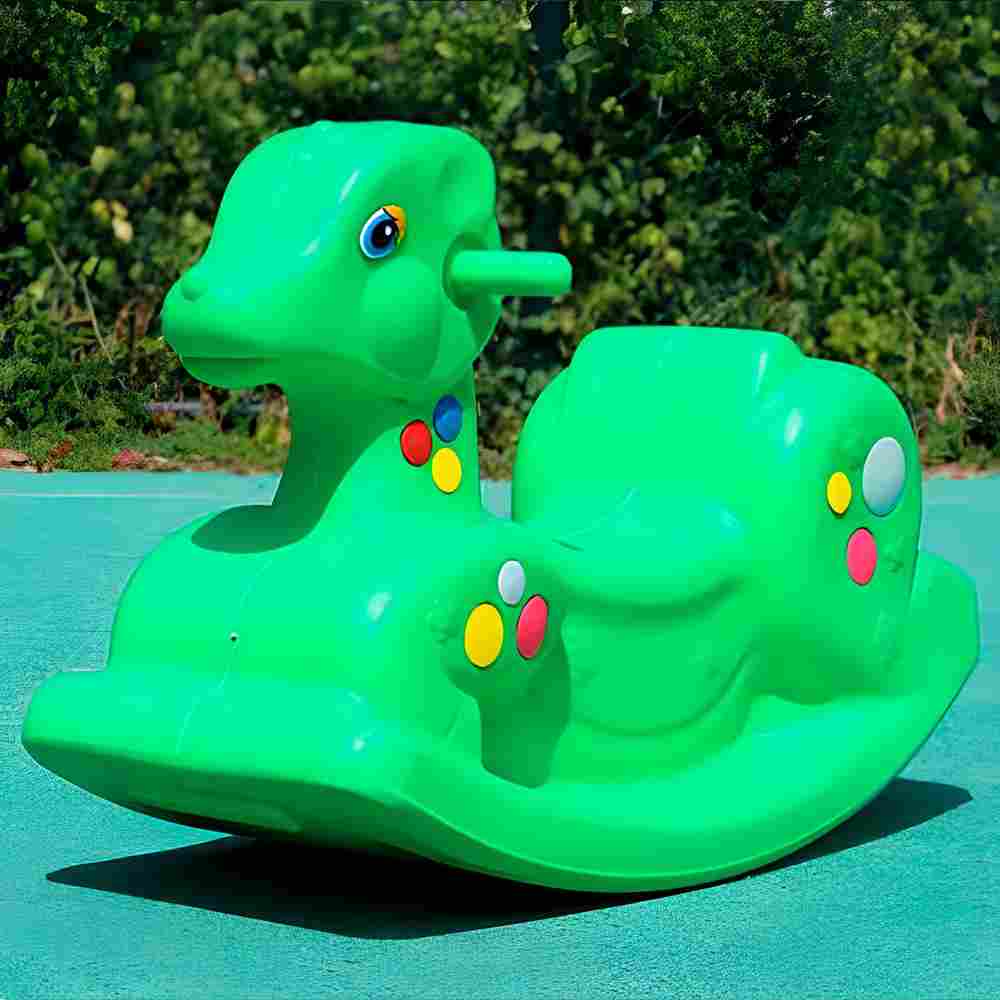 Качалка балансир Для Помещений «Оленёнок» Зелёный