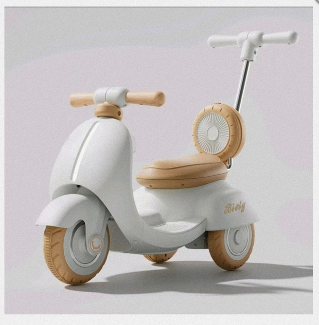 Детский електроскутер для малышей Bubago Bicly