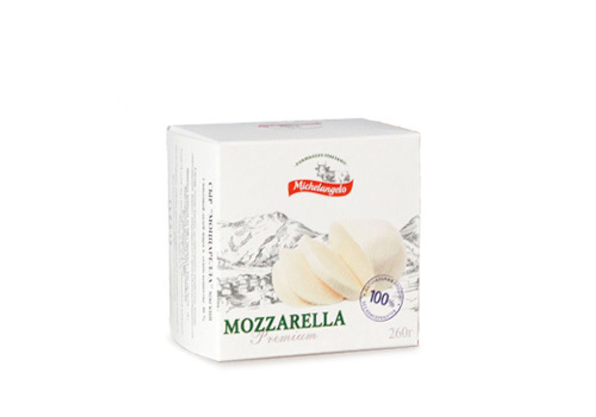 Сыр моццарелла премиум Michelangelo, 260г