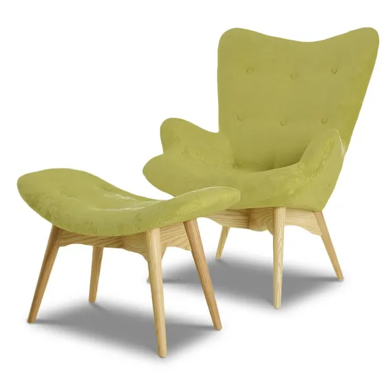 Кресло Contour зеленое