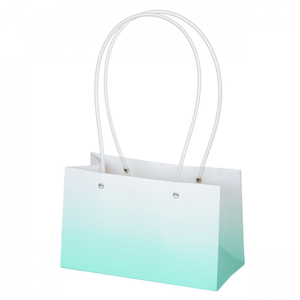 Пакет 22*10,5*13,5см ГРАДИЕНТ ТИФФАНИ