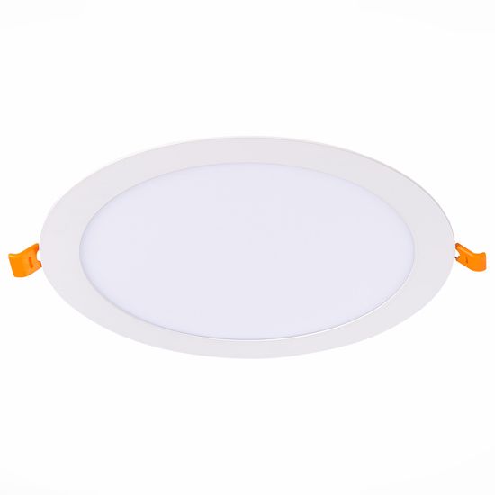 ST209.548.18 Св-к встр. Белый LED 1*18W 4000K 1 350Lm Ra80 110° IP20 D225xH8 90-265V Встраиваемые светильники