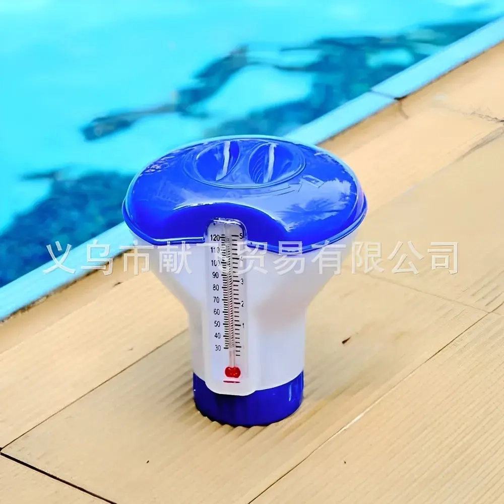 Дозатор Kokido Classic синий с термометром