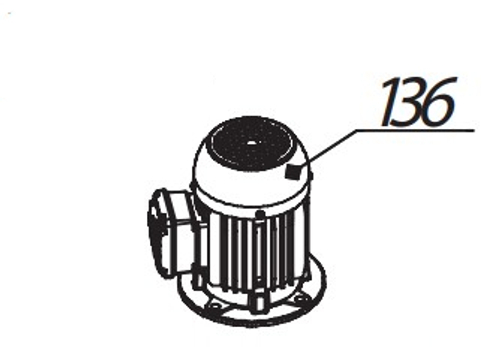Электродвигатель для камер contracor 135, артикул 31120005