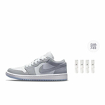 Кроссовки Air Jordan 1 Low "Wolf Grey" (Женская размерная сетка)