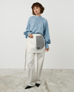 Юбка-фартук из джинсы