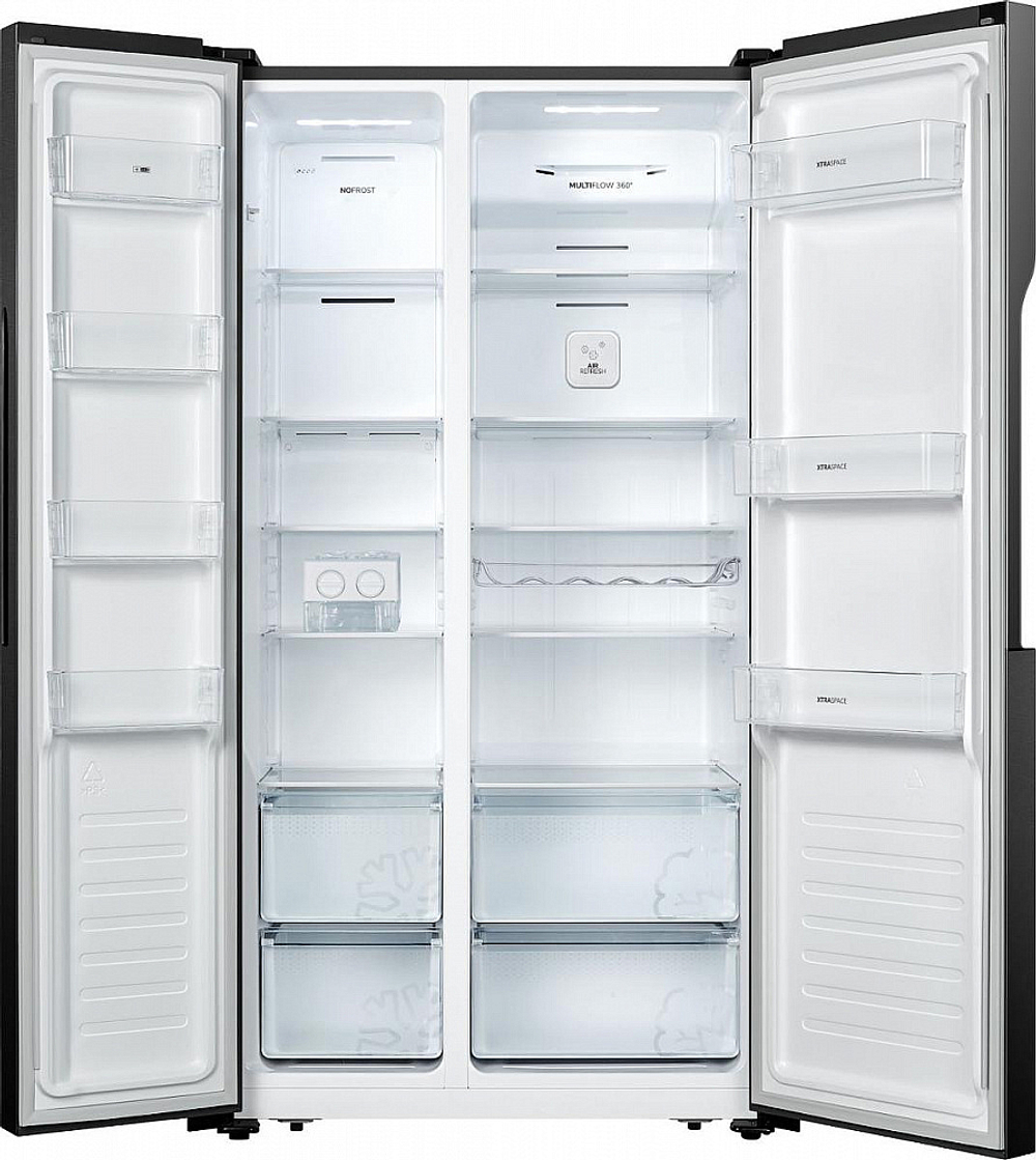 Отдельностоящий холодильник Gorenje NRS918EMB