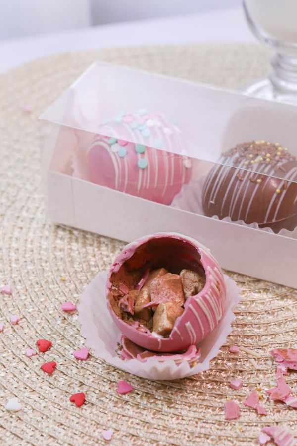 Шар для напитка с наполнением