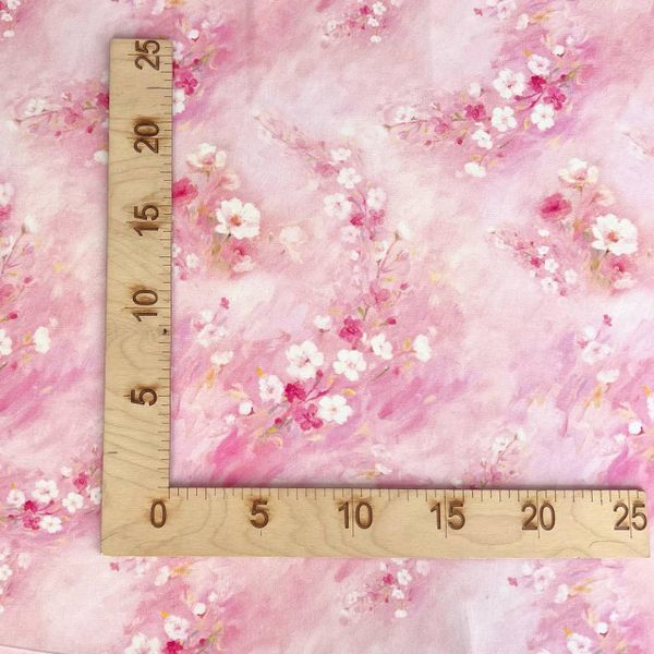 ЦВЕТОЧНЫЙ ВЕТЕР, РОЗОВЫЙ - 100% хлопок 4