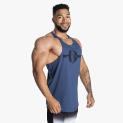 Майка Better Bodies Team BB Stringer V2 Sky Blue