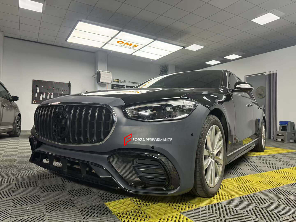 Обвес переделка для MERCEDES BENZ S-CLASS W223 АПГРЕЙД ДО S63 AMG E PERFORMANCE АМГ Мерседес Бенц S класс