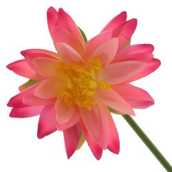 GAEM Цветок искусственный "Лотос", L15 W7 H64 см