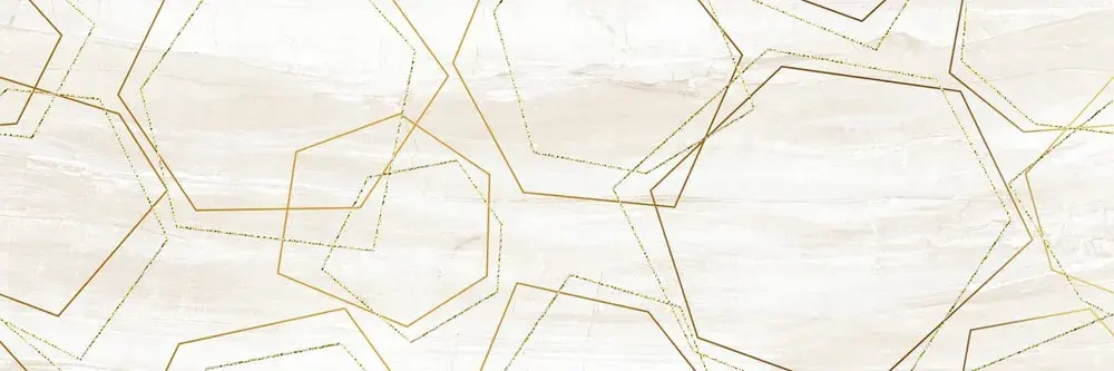 Декоративная плитка ALMA Ceramica DWU93DNV04R Denver 90x30 бежевая глянцевая с орнаментом