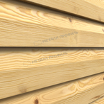 Сайдинг металлический Корабельная доска ECOSTEEL Глянец 0,5мм Сосна