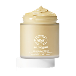 So Natural So Vegan Ginger Clay Mask глубоко-очищающая маска на основе имбиря и глины