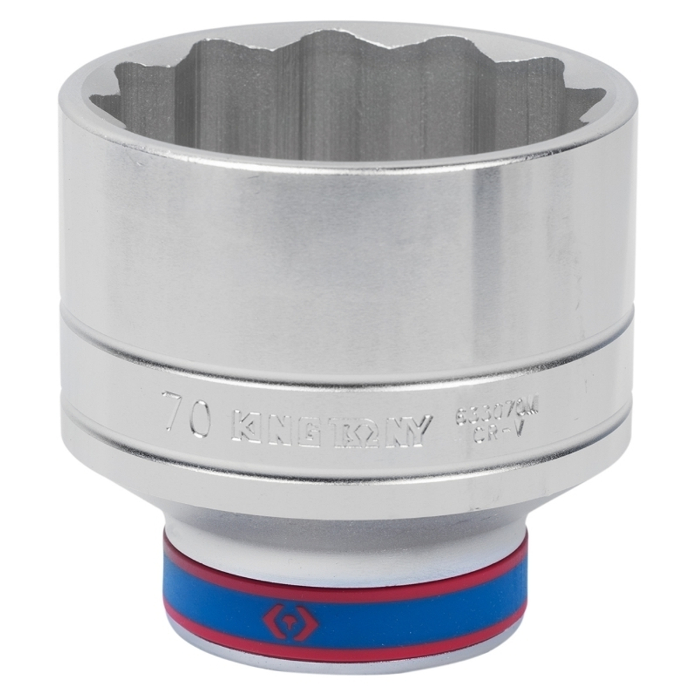 Головка торцевая стандартная двенадцатигранная 3/4&quot;, 70 мм KING TONY 633070M