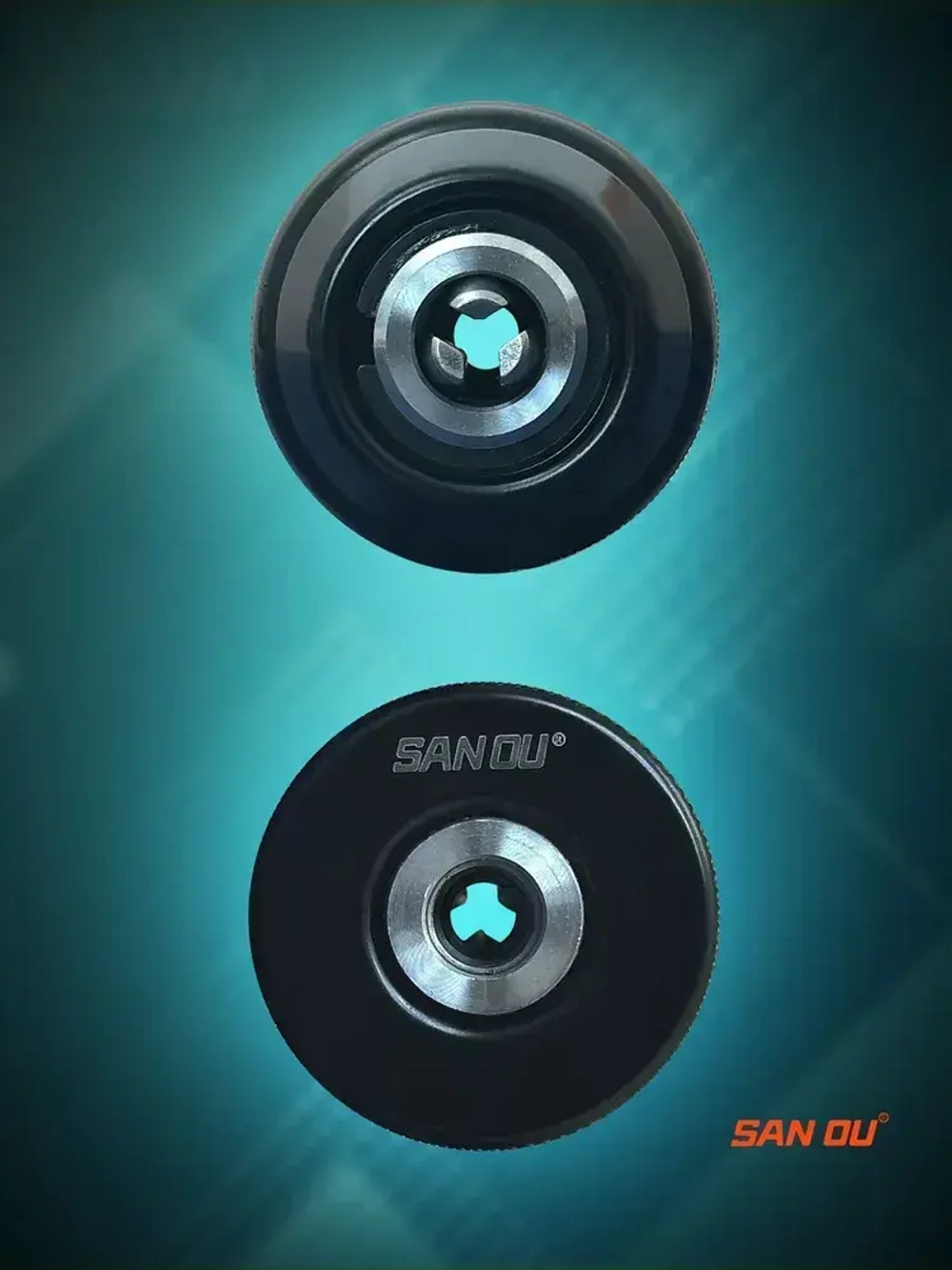 Патрон для шуруповерта быстрозажимной 0.8-10 мм, резьба 3/8" - 24 UNF, цельнометаллический с фиксатором