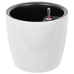 Кашпо АНФА D360мм с вставкой и с автополивом Белый