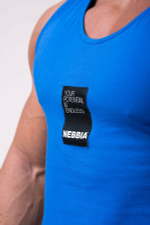 Майка Singlet Your potential is endless. 174 Синяя