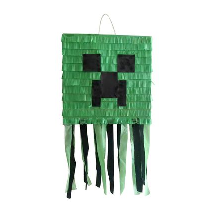 Пиньята "Герой пикселей - зеленый"