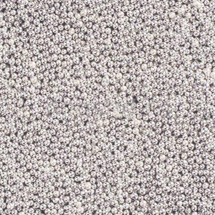 Посыпка сахарная "Шарики" 2 мм серебро