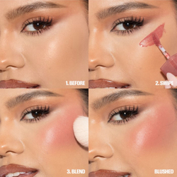Huda Beauty Baby Blush Duo Intense Mocktail - Black Cherry + Intense Guava