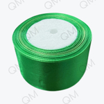 Лента атласная 5 см 25 ярдов (зеленая) №019